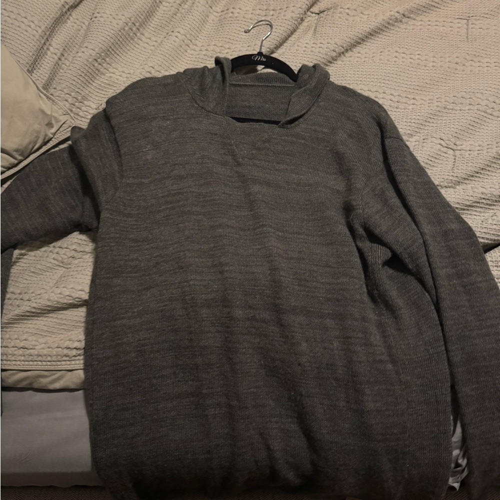 PAKA The Hoodie — Eucalyptus (Dark Green), Size L | Royal Alpaca